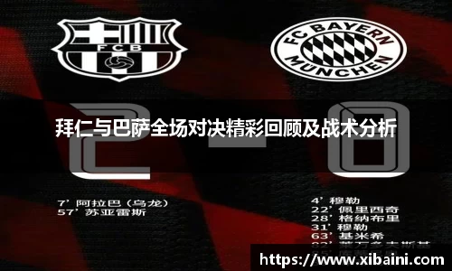 拜仁与巴萨全场对决精彩回顾及战术分析